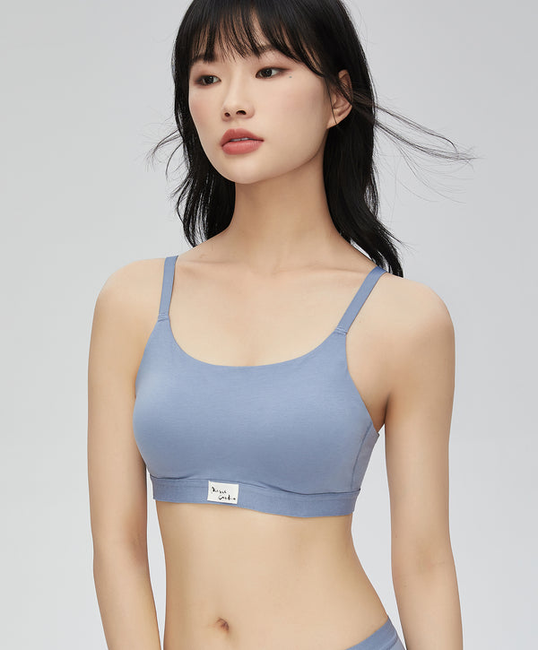 The Essentials Modal Scoop Neck Bra