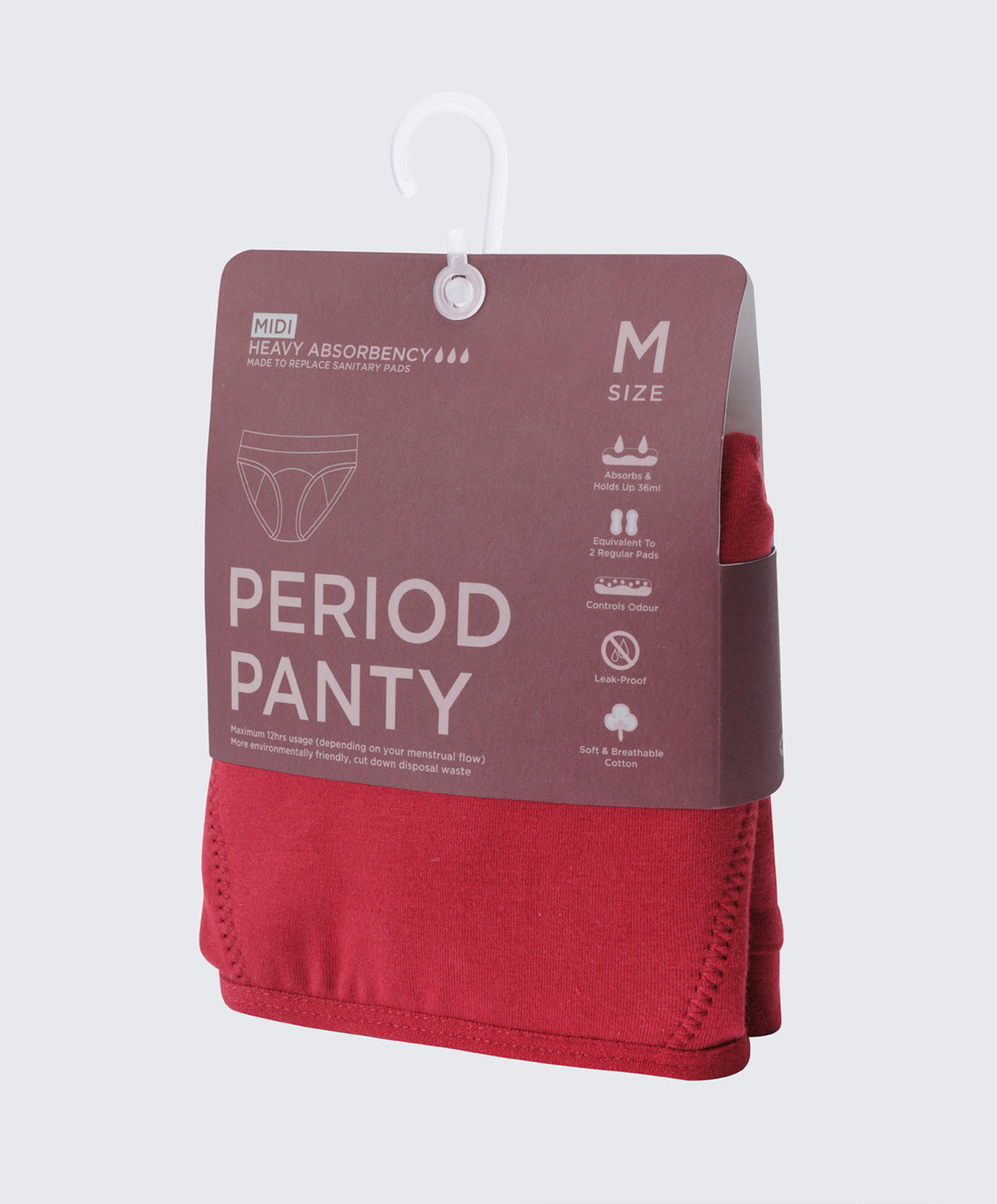 Heavy Absorbency Period Midi Panty 505-7090C