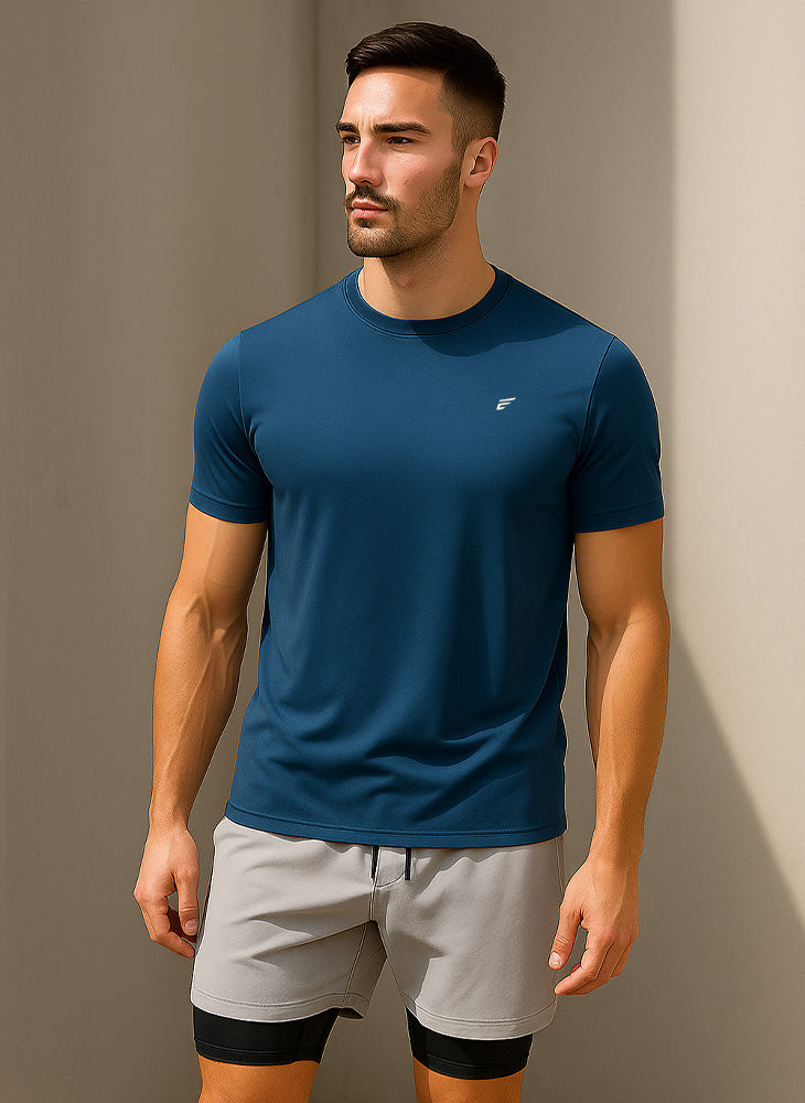 Energized Men's Seamless Crew-Neck Short Sleeves Tee 803-22036