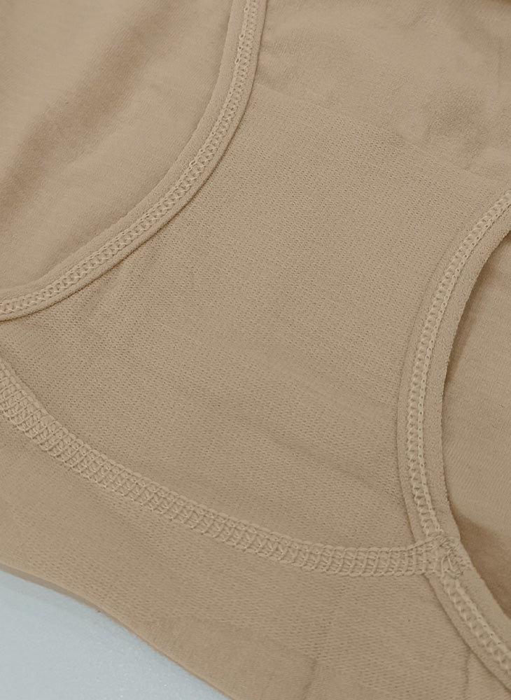 Seamless Thick Band Midi Panty OL5-7519S