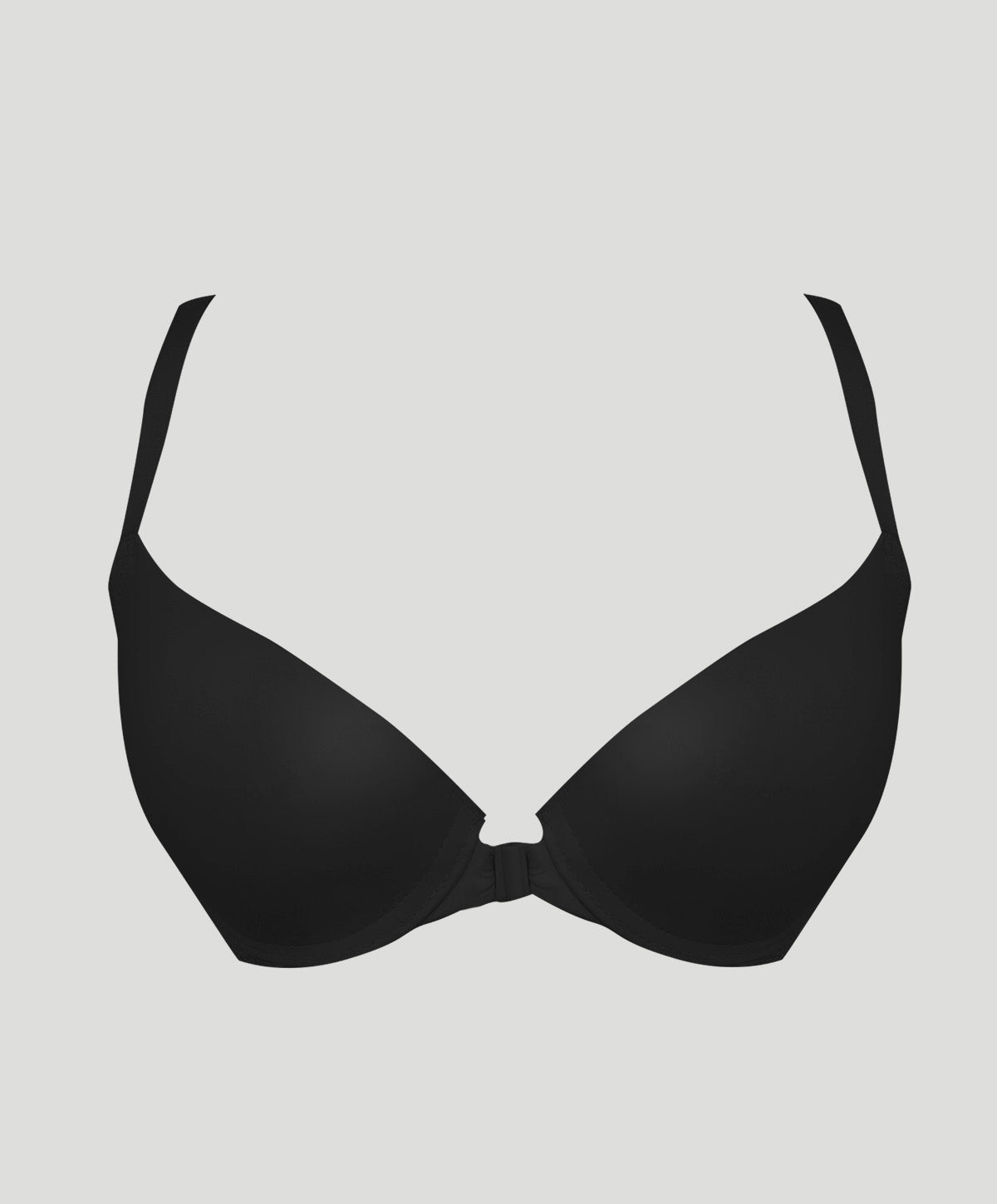 Casual Basic Lace Front Hook Bra OL6-62455