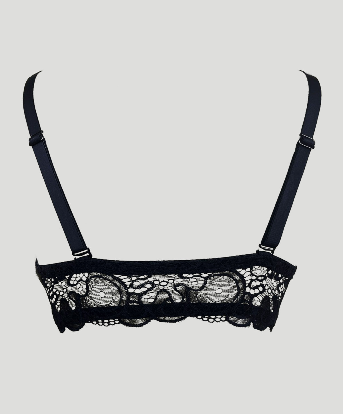 Casual Basic Lace Front Hook Bra OL6-62455