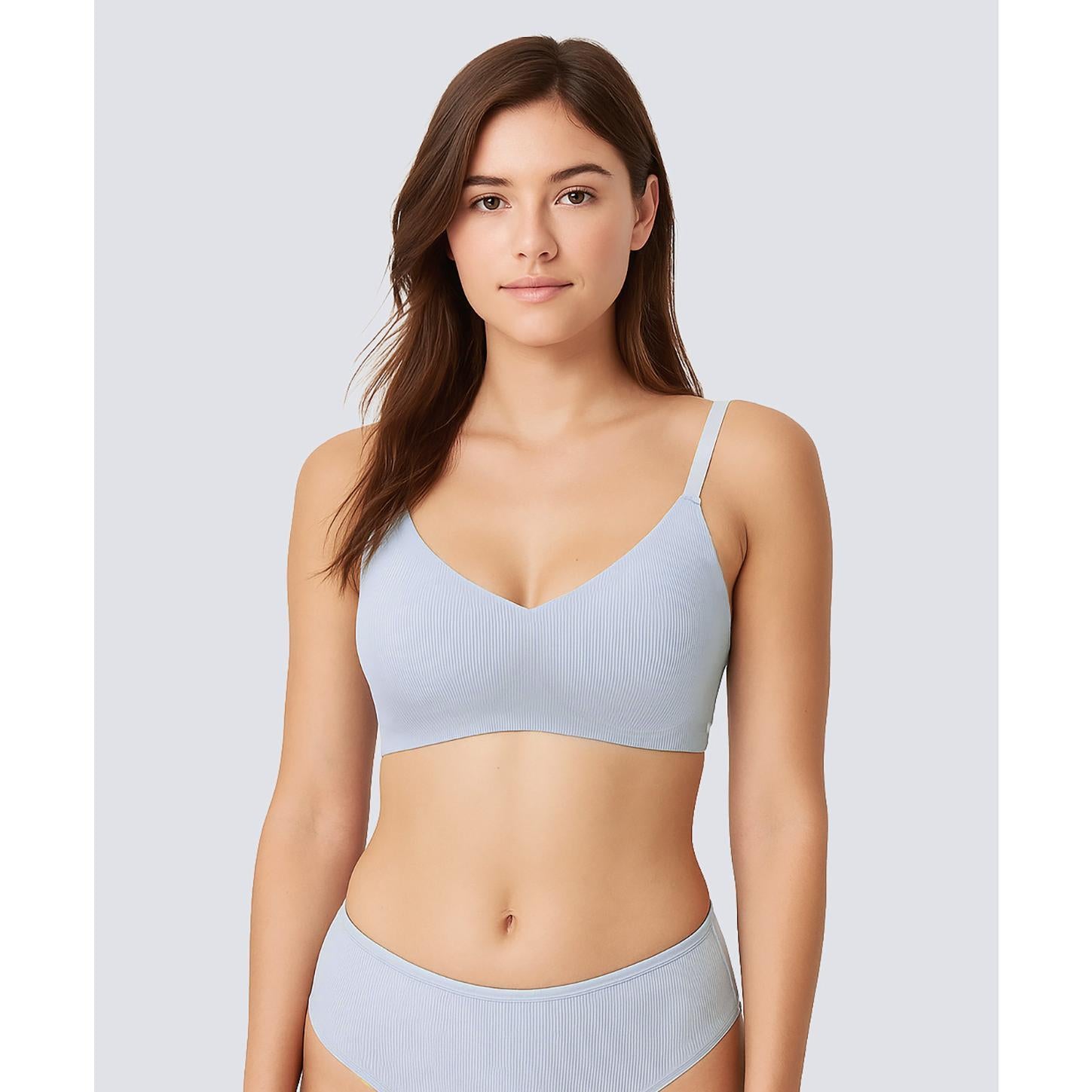 Pierre Cardin 2pcs Pack- Casual Soft Comfort Wireless Bralette  607-62558