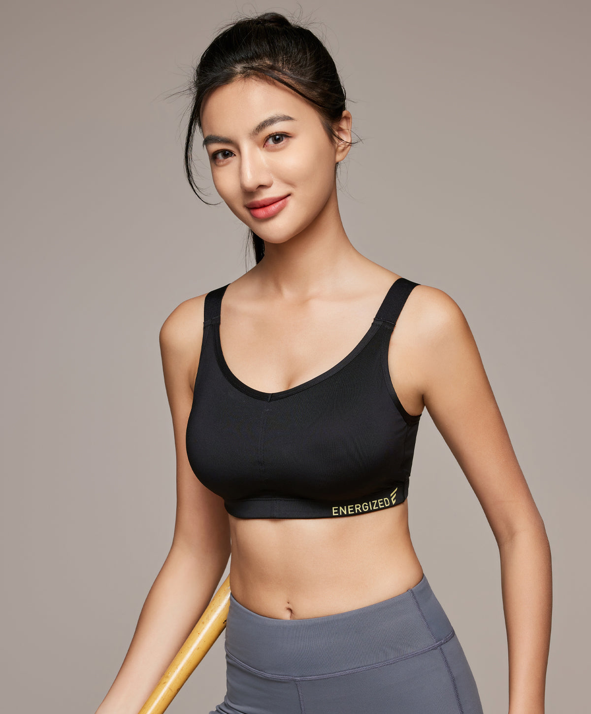 Energized Bohemian Explorer Ritual U-Back Sports Bra with Back Hook 201-1126C
