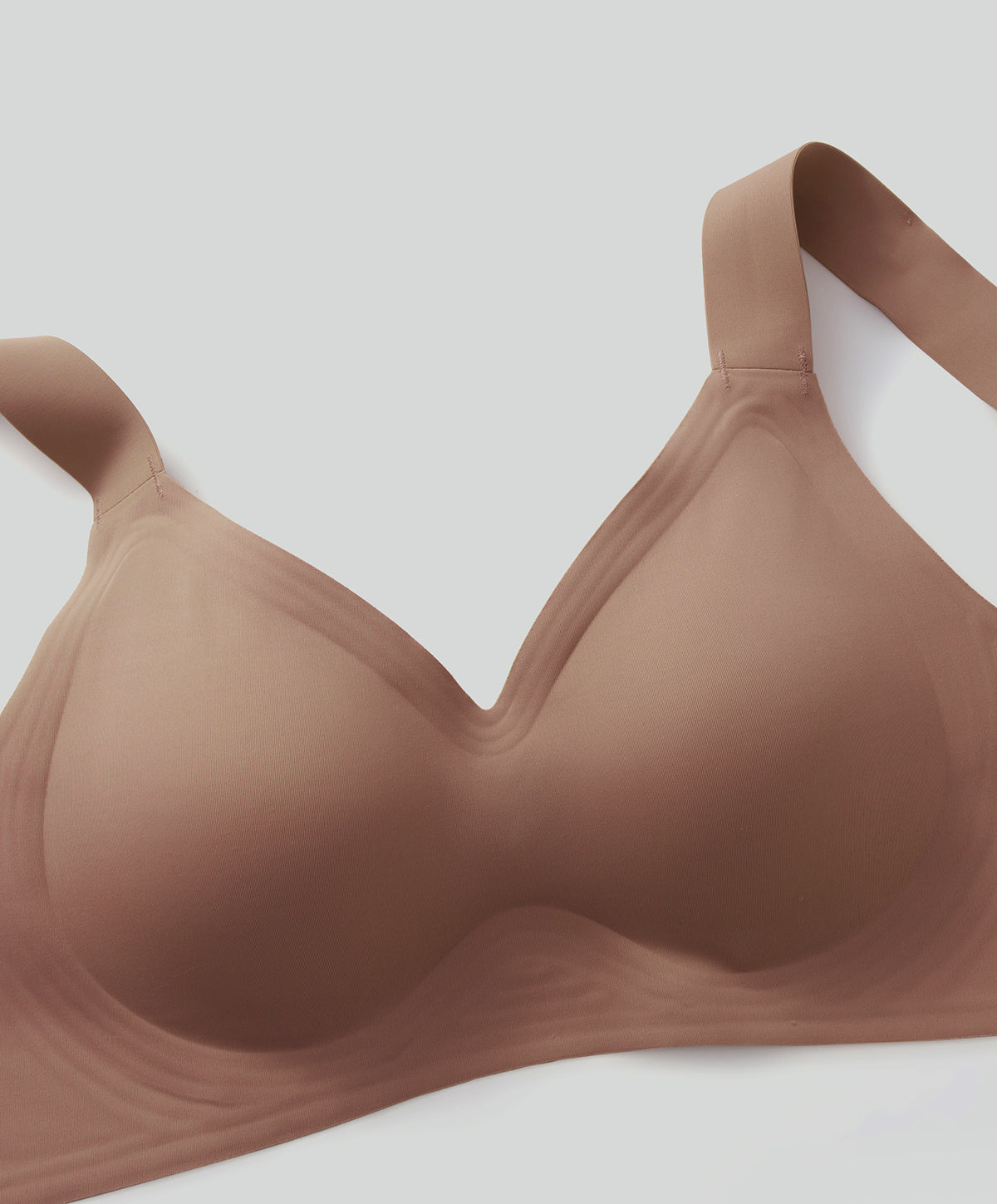 Next To Skin Seam Free Full Coverage V-Neck Bralette (new color) 209-2928B