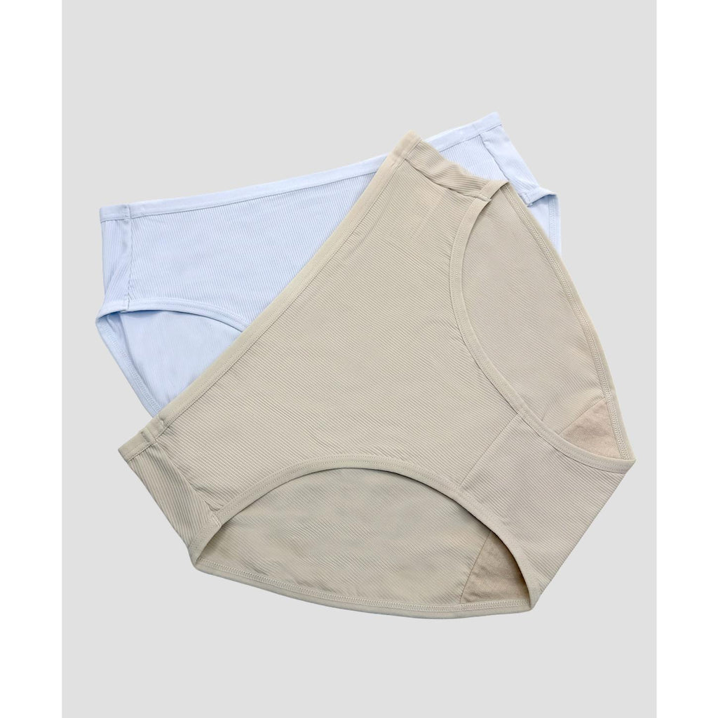 Pierre Cardin 2pcs Pack- Casual Soft Ribbed Midi 507-7648C