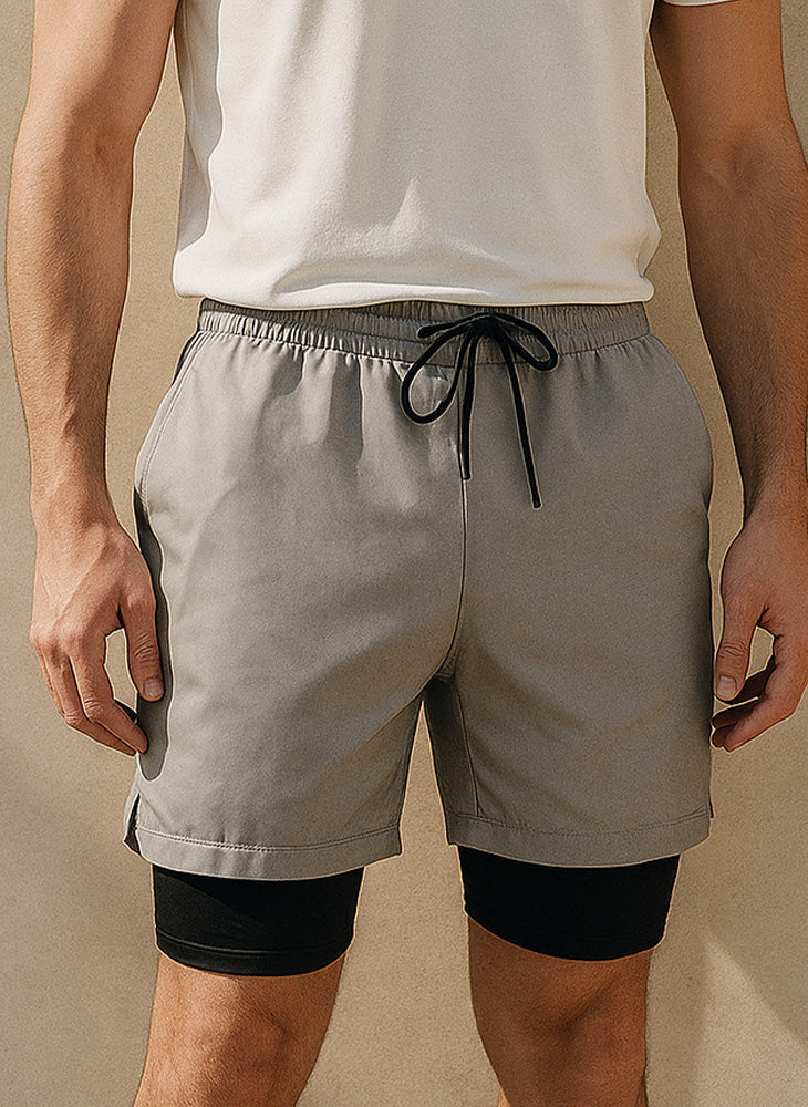 Energized Men's Training Double Shorts 503-22030