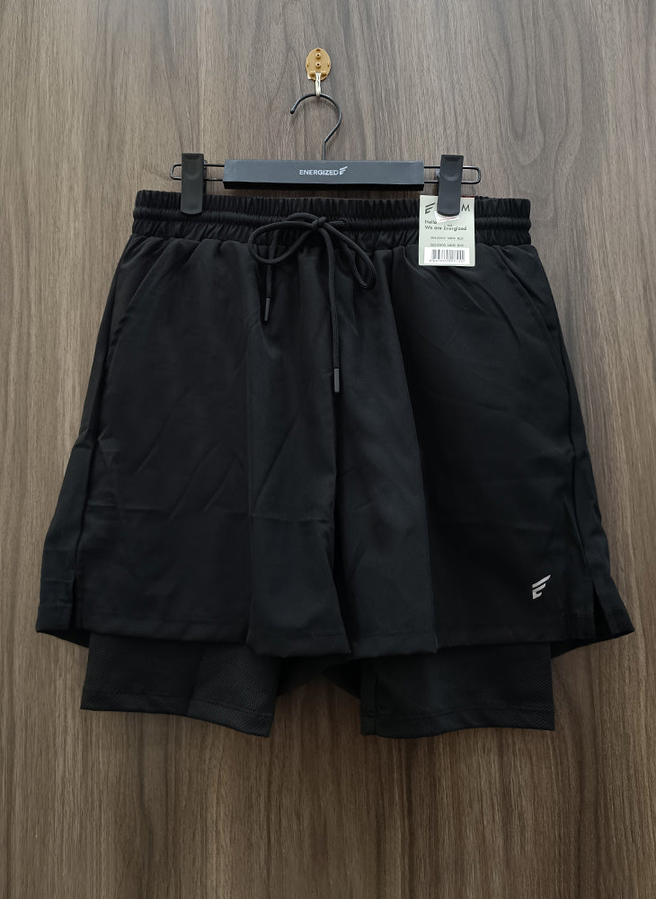 Energized Men's Training Double Shorts 503-22030