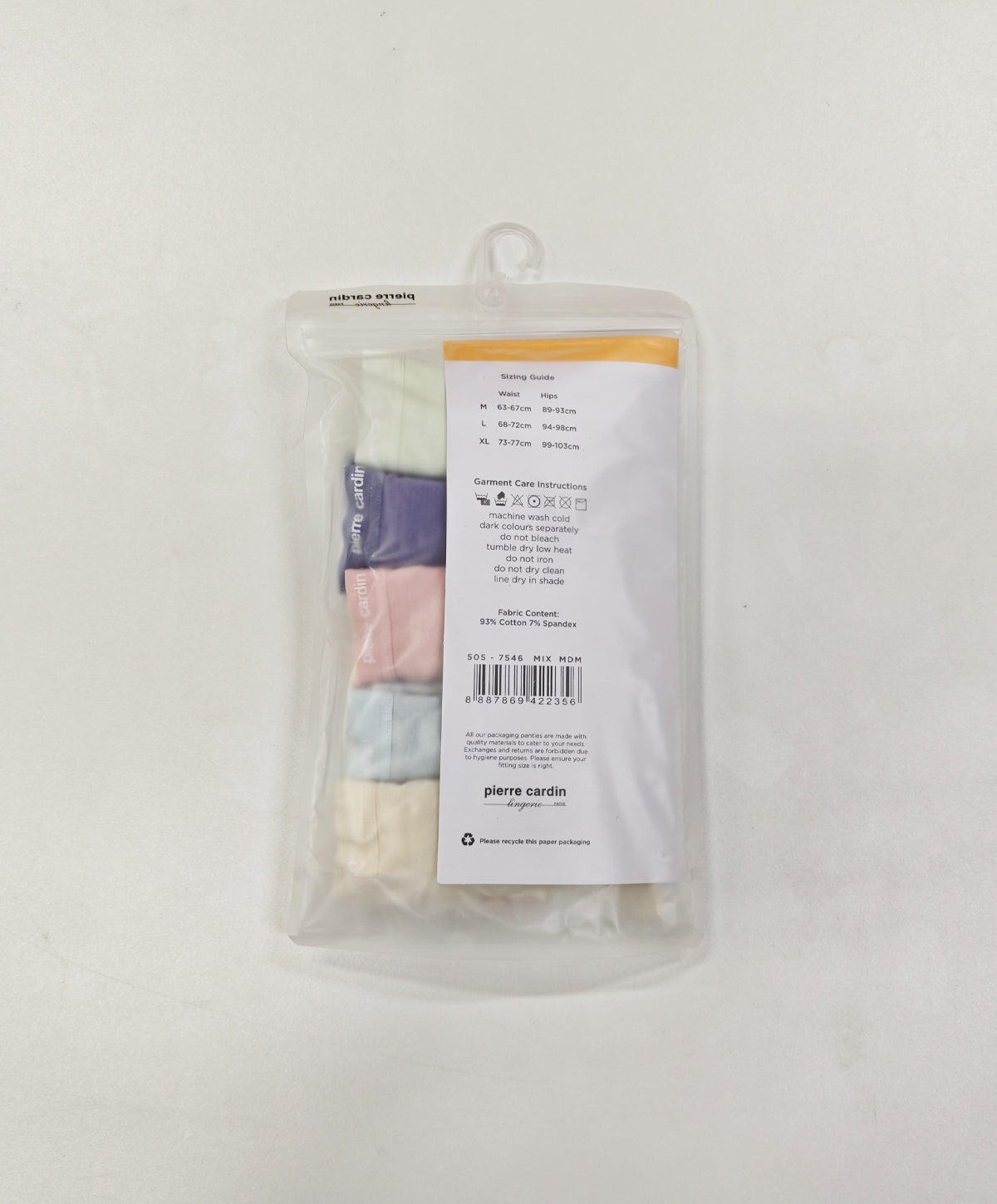 5pcs Groovy Space Comfort Cotton Midi Panty 505-7546