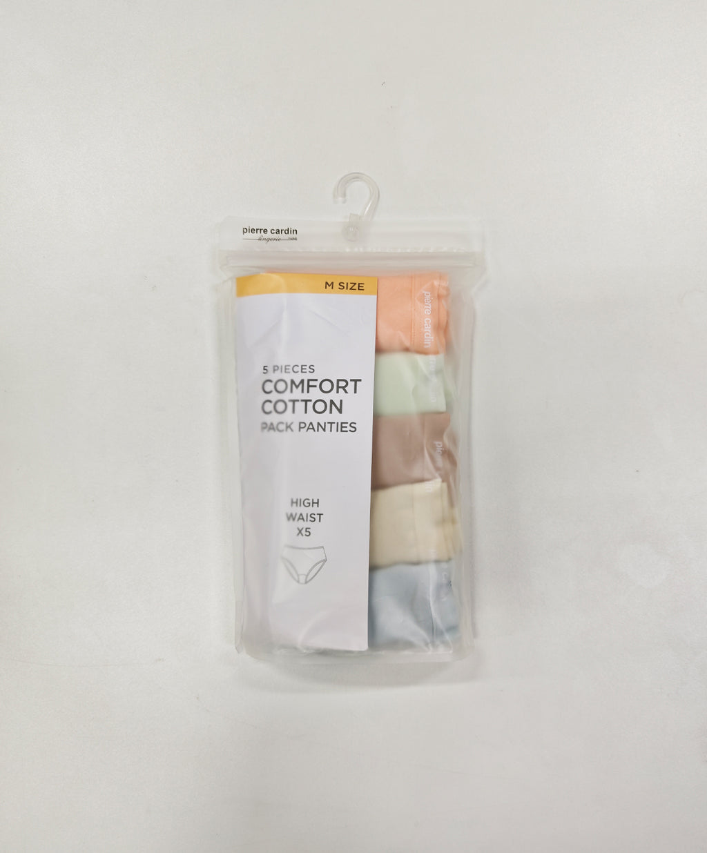 5pcs Relaxing Heaven Comfort Cotton Highwaist Panty 505-7550