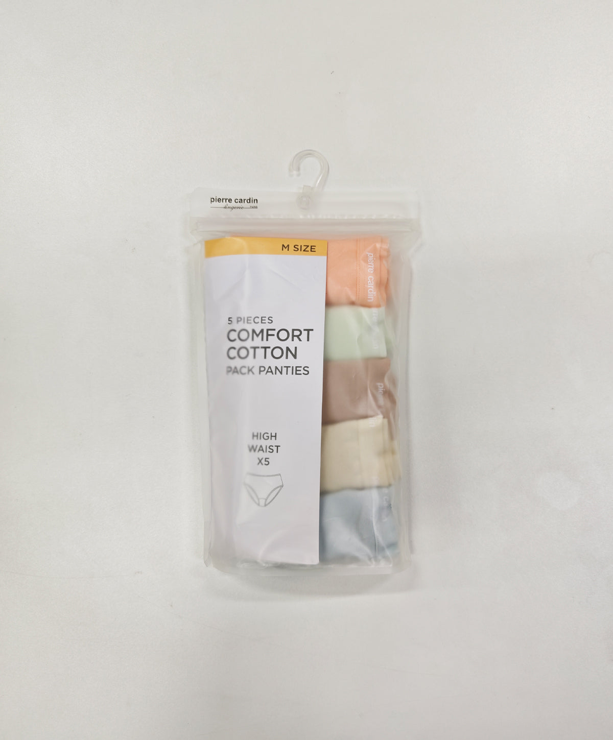 5pcs Relaxing Heaven Comfort Cotton Highwaist Panty 505-7550