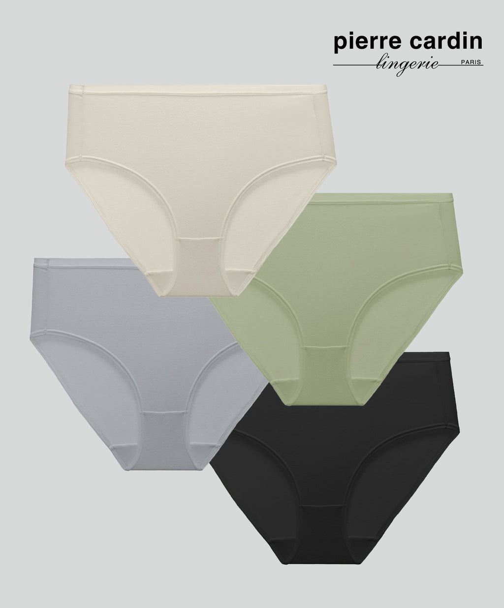 4pcs Natural Comfort Smooth Mini Panty 505-7598