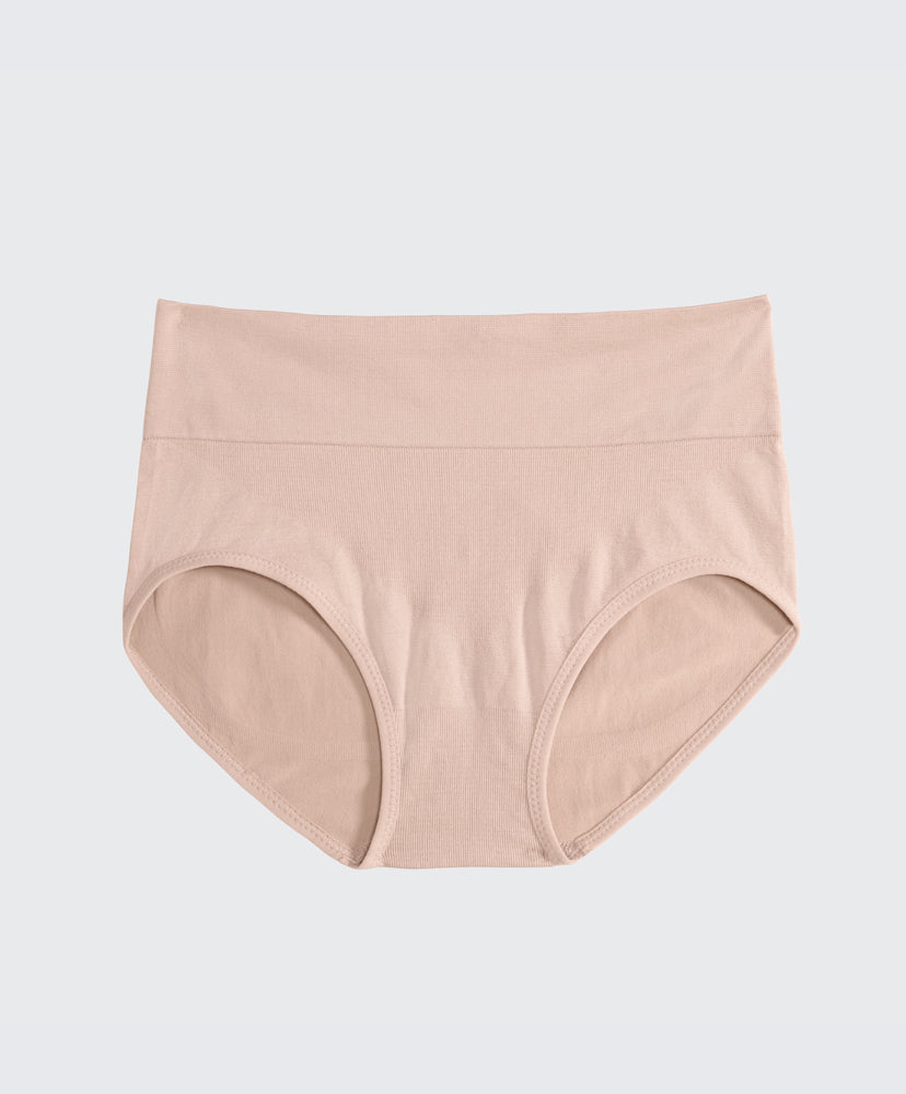 Seamless Thick Band Midi Panty 509-6601