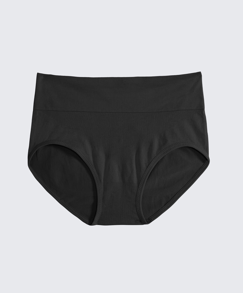 Seamless Thick Band Midi Panty 509-6601