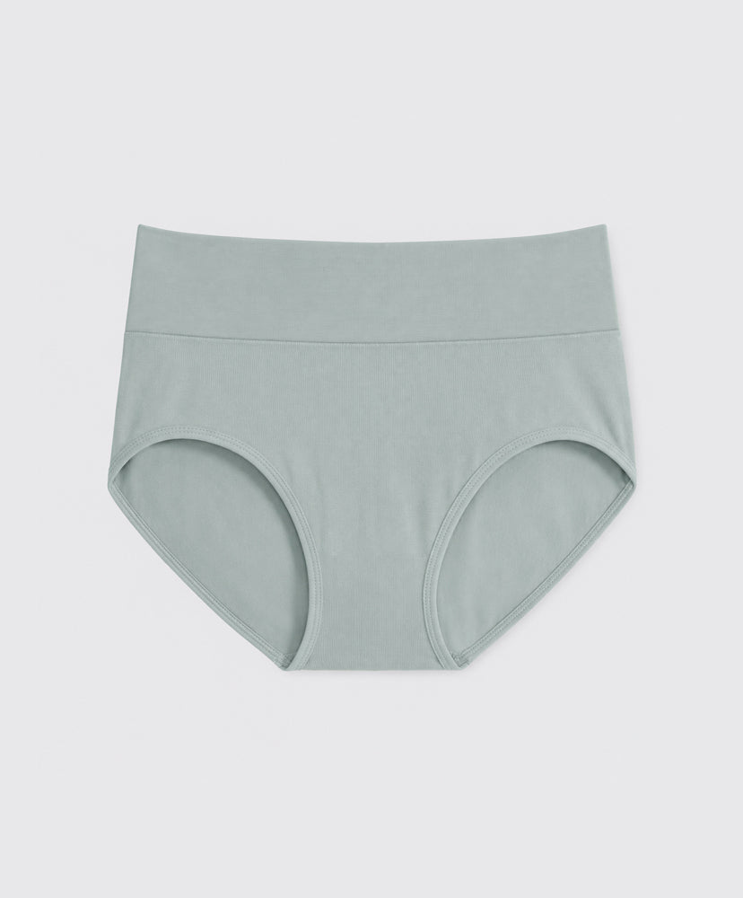 Seamless Thick Band Midi Panty 509-6601