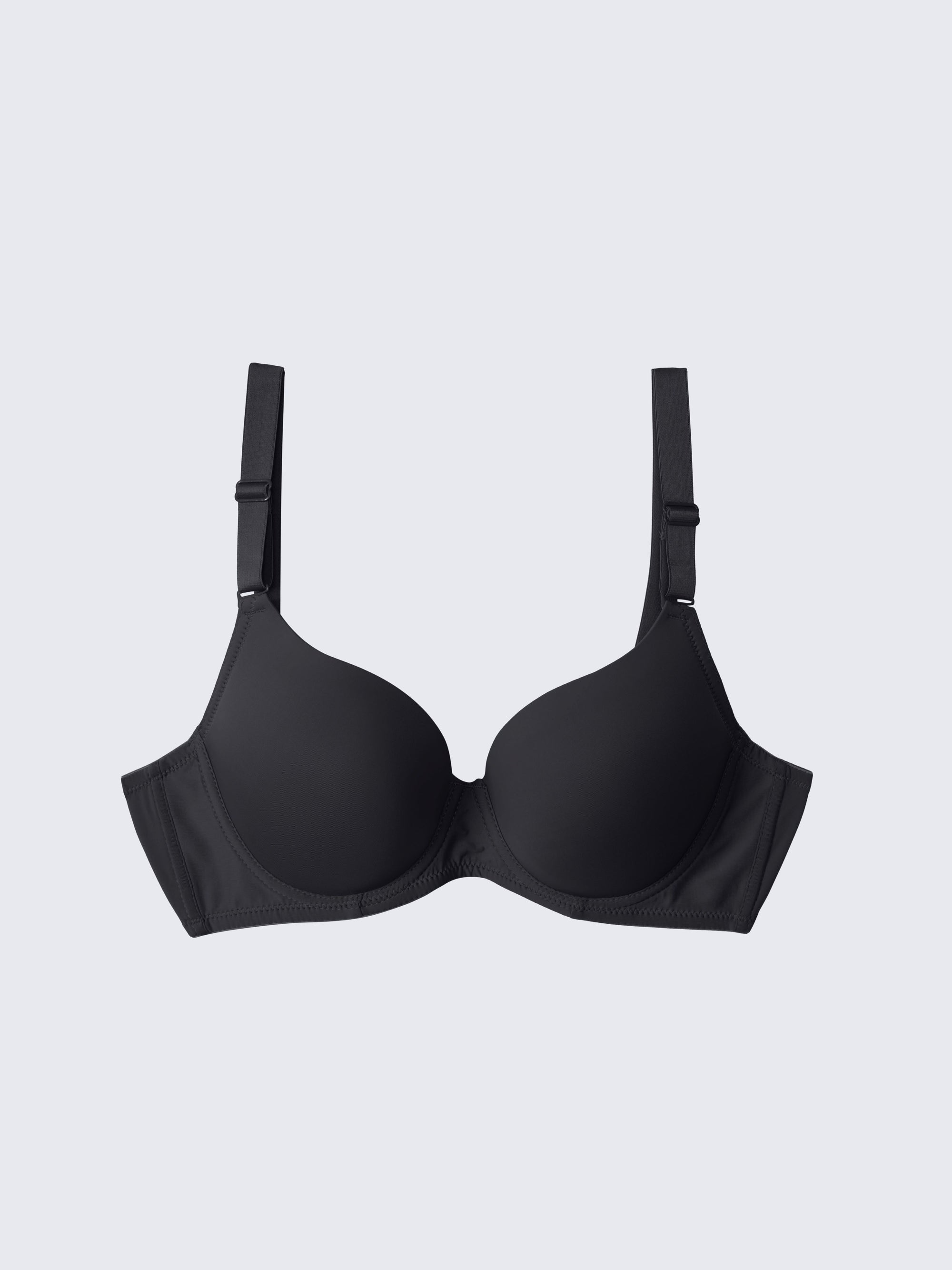 Women's Bra with Underwire, Sexy Front Closure, C85 Padded Push Up