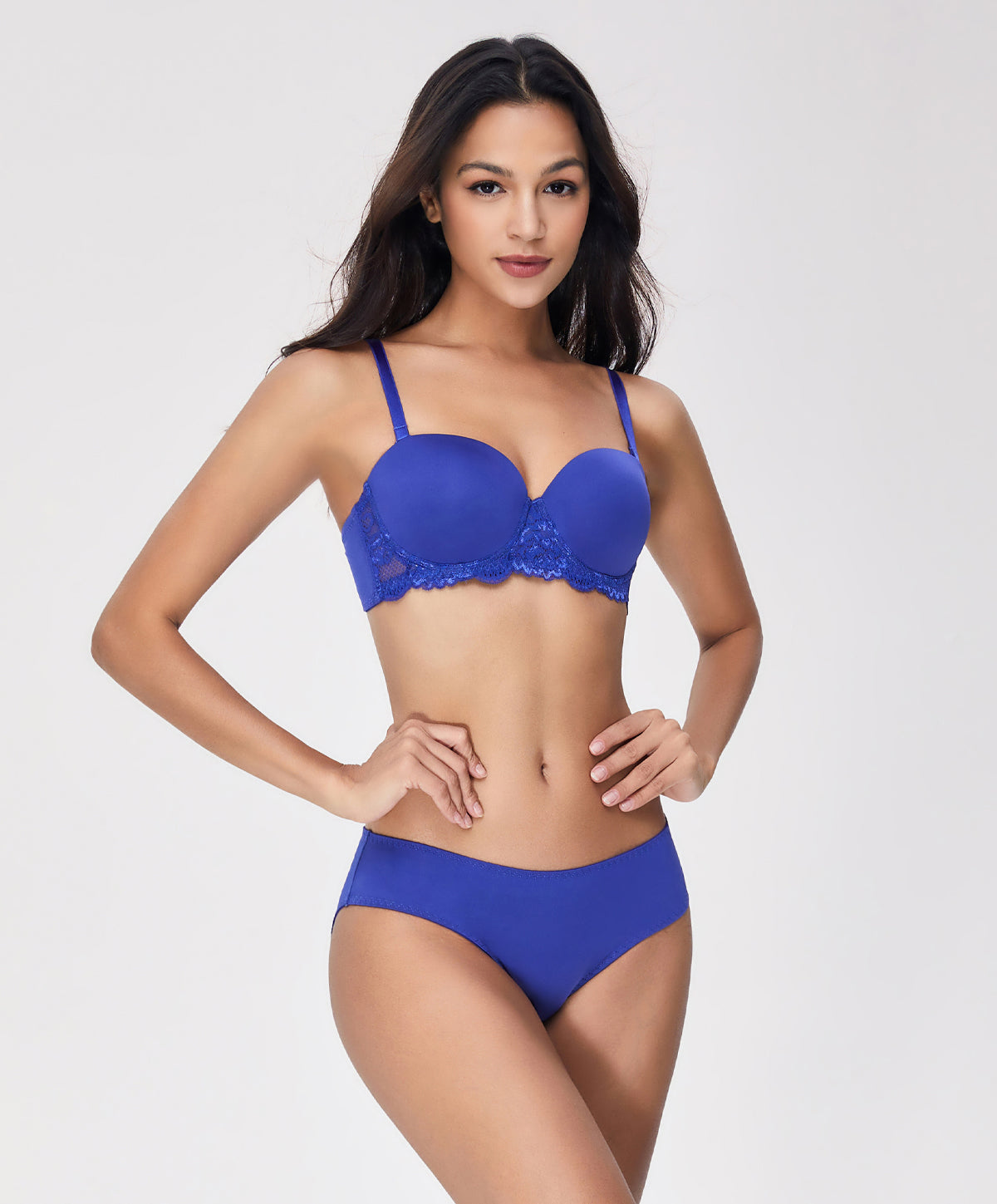 Navy blue bra - End of lingerie series
