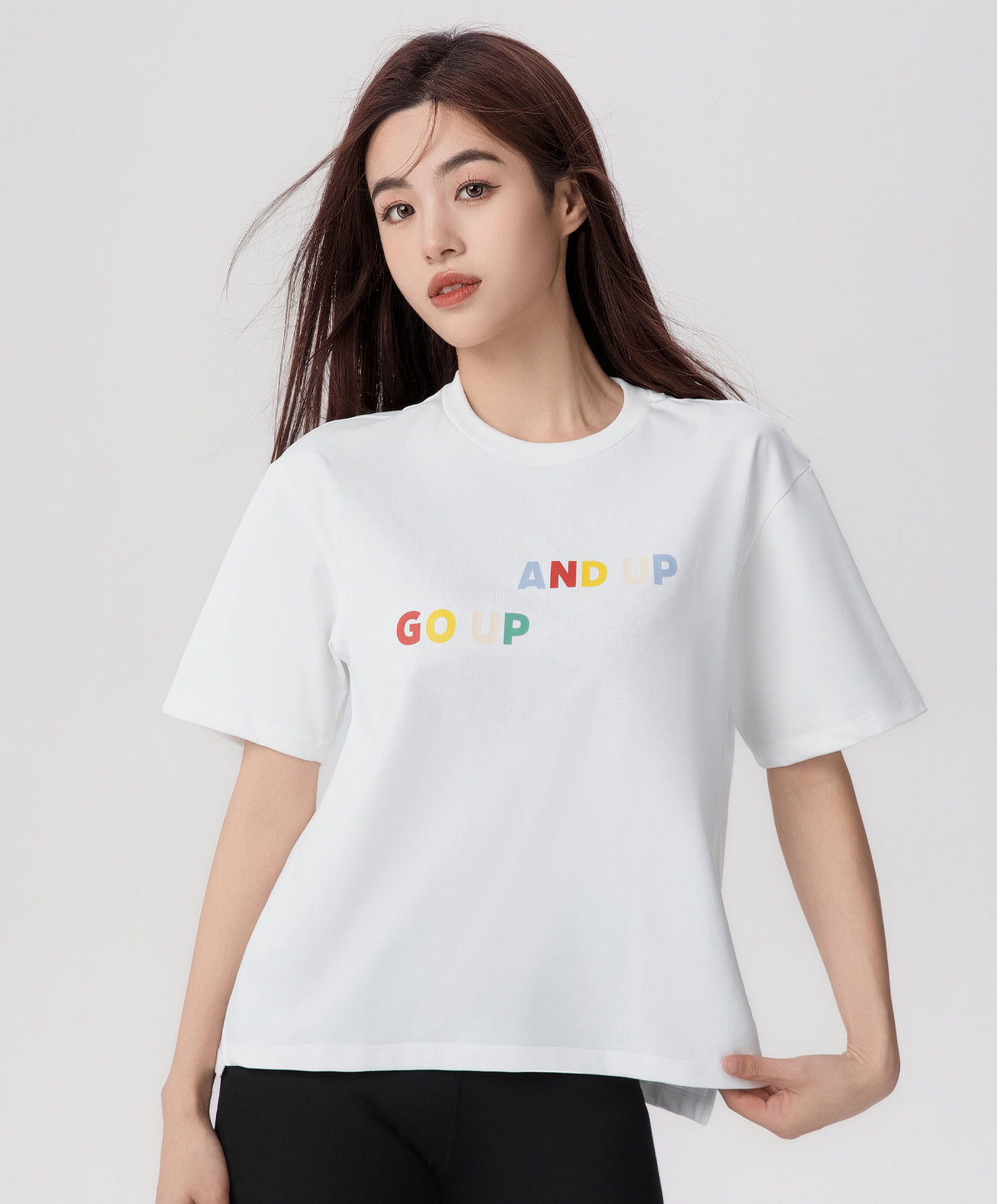 Energized CNY'25 Edition Snake and Ladder Print Women's Boxy Cropped Tee  801-100095