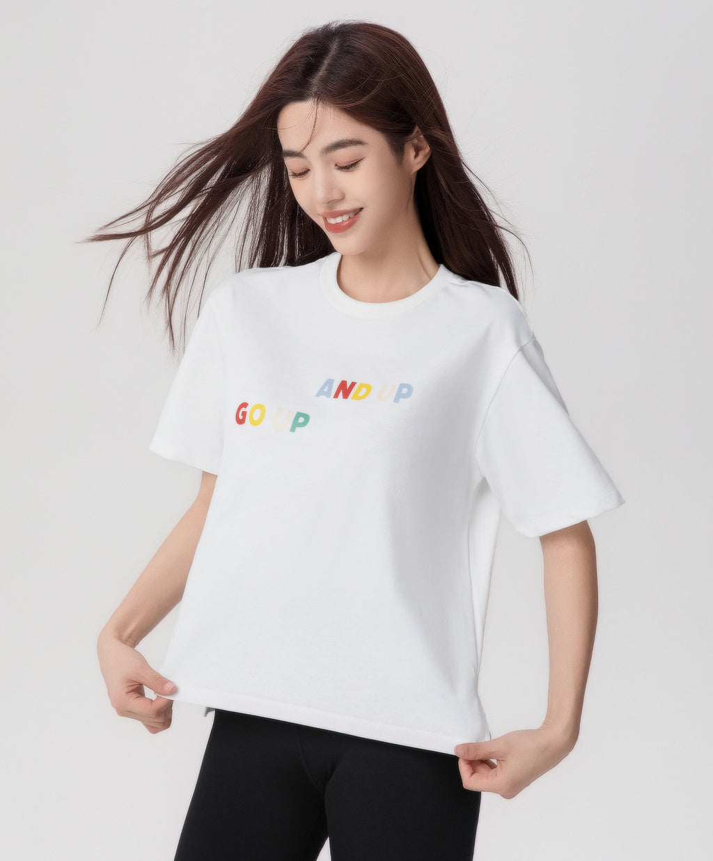 Energized CNY'25 Edition Snake and Ladder Print Women's Boxy Cropped Tee  801-100095