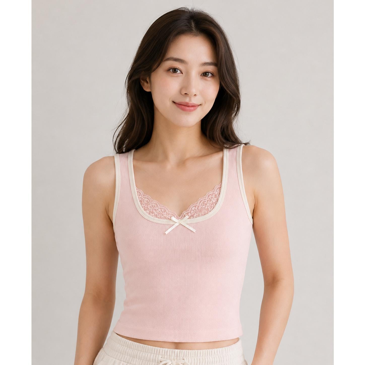 Pierre Cardin 2pcs Pack- Nautical Layered Camisole 607-62595V