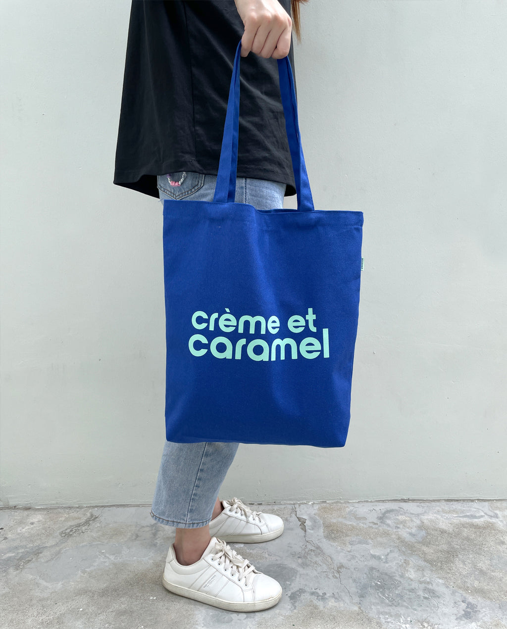Creme et Caramel Canvas Tote Bag CC9-1305