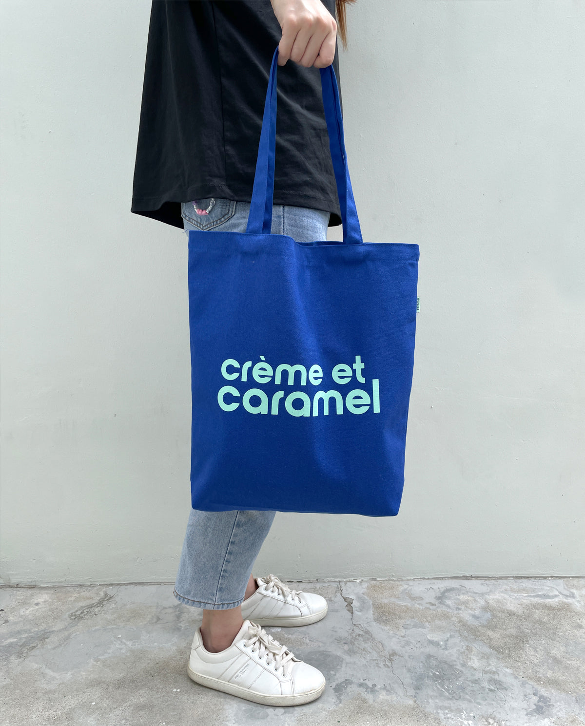 Creme et Caramel Canvas Tote Bag CC9-1305