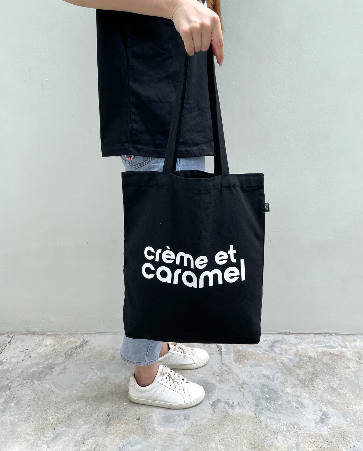 Creme et Caramel Canvas Tote Bag CC9-1305