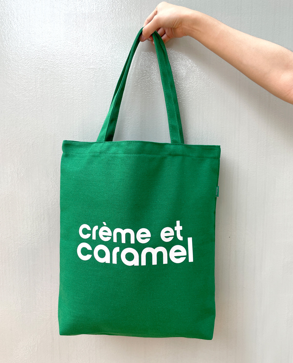 Creme et Caramel Canvas Tote Bag CC9-1305