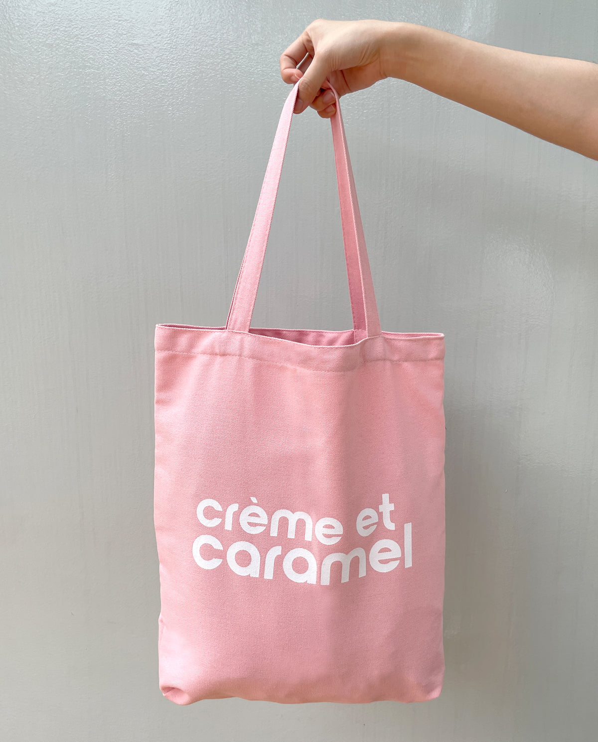 Creme et Caramel Canvas Tote Bag CC9-1305