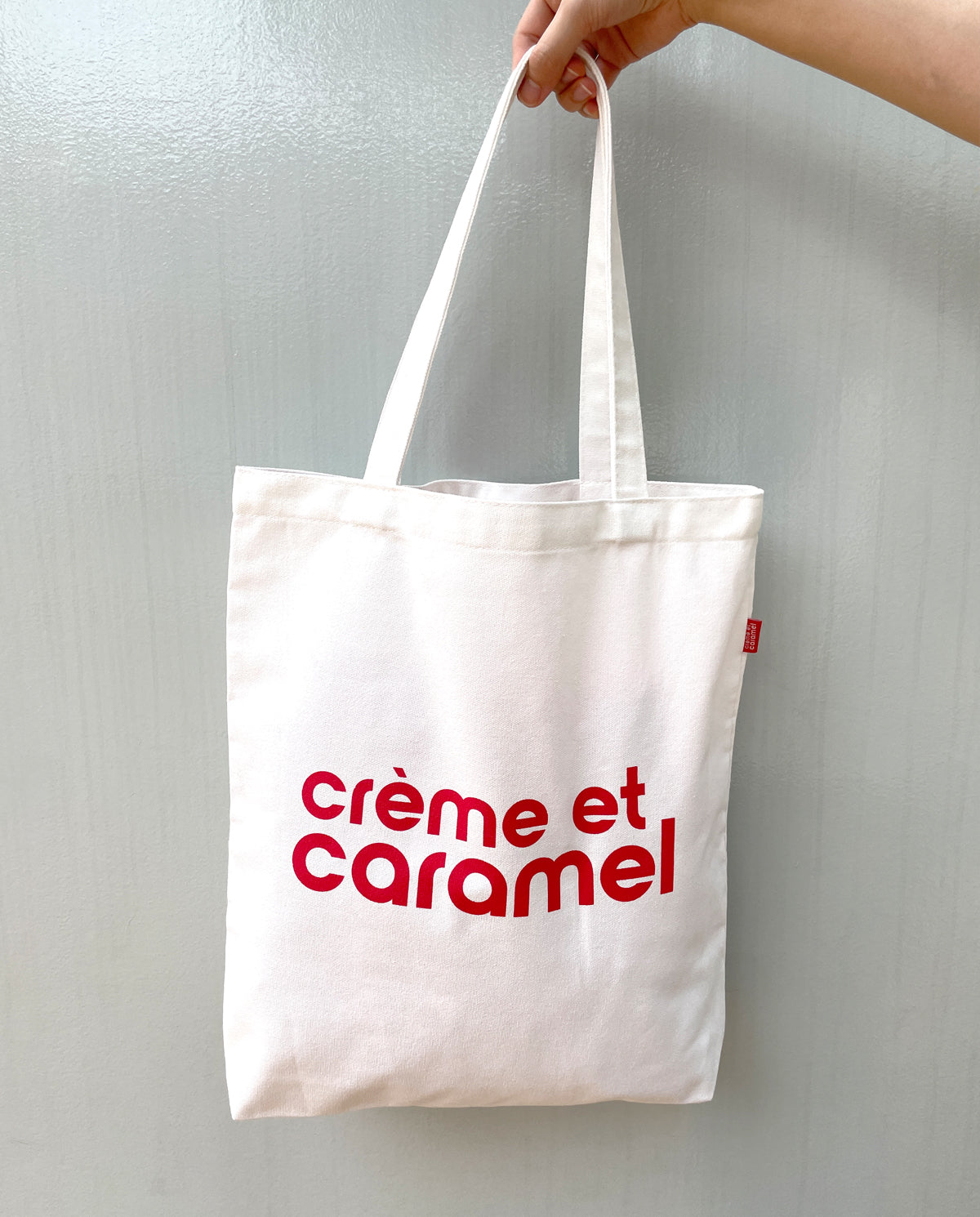 Creme et Caramel Canvas Tote Bag CC9-1305