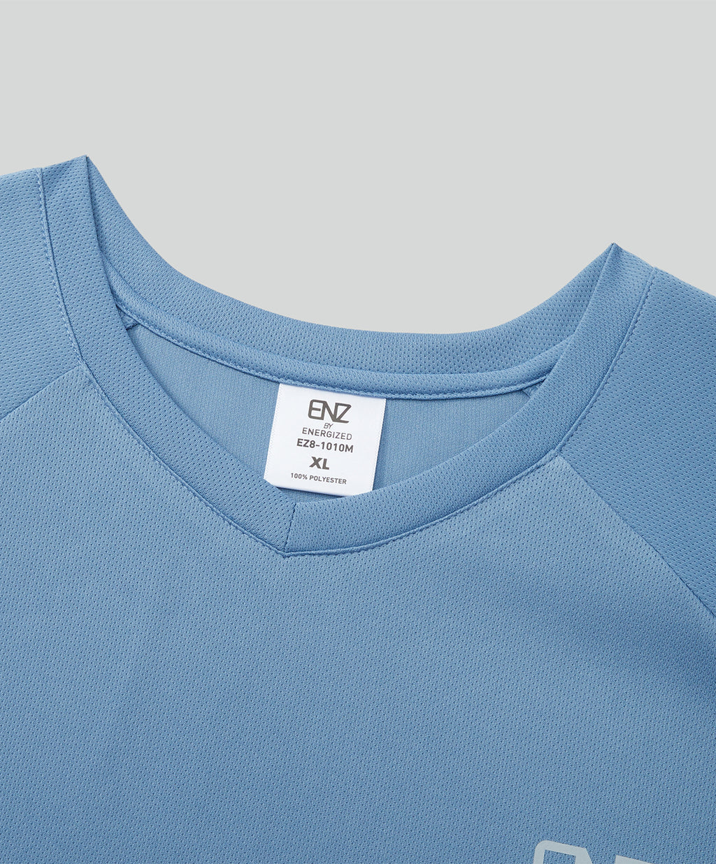 Energized Fitness Vacay Men Sports Mesh Short-Sleeves Sports Tee EZ8-1010M