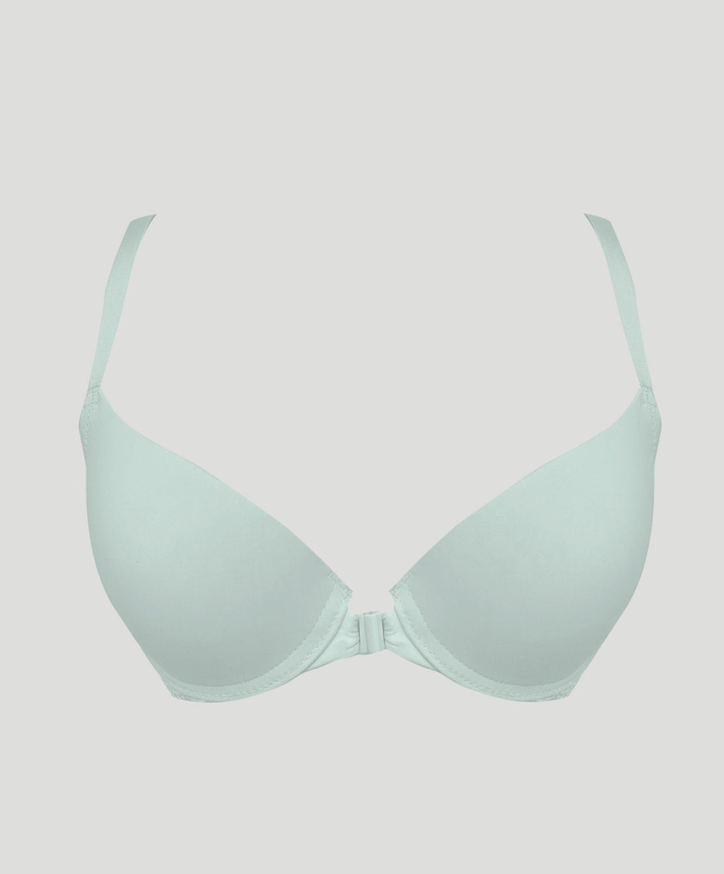 Casual Basic Lace Front Hook Bra OL6-62455