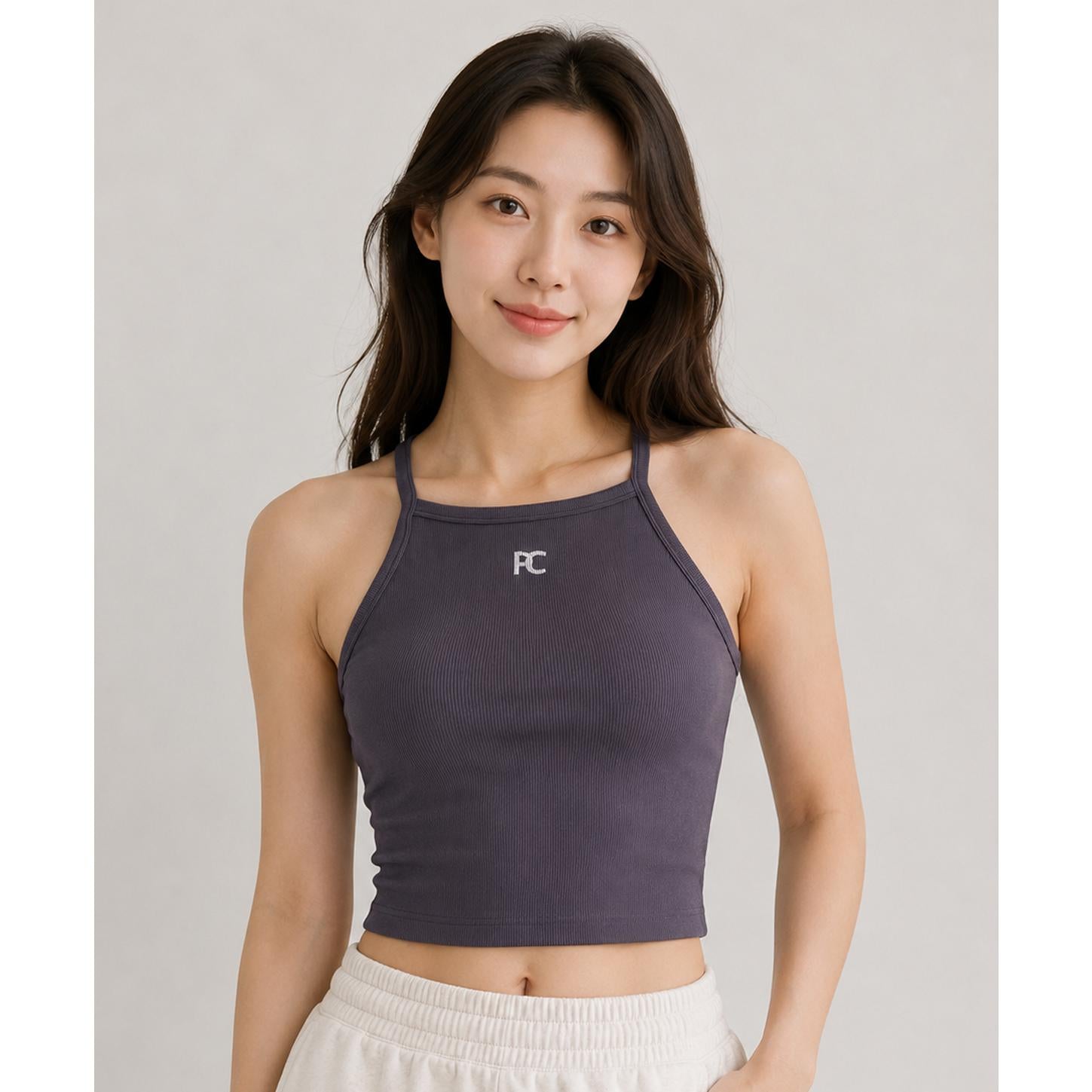 Pierre Cardin 2pcs Pack- Racerback Ribbed Camisole 607-62597V