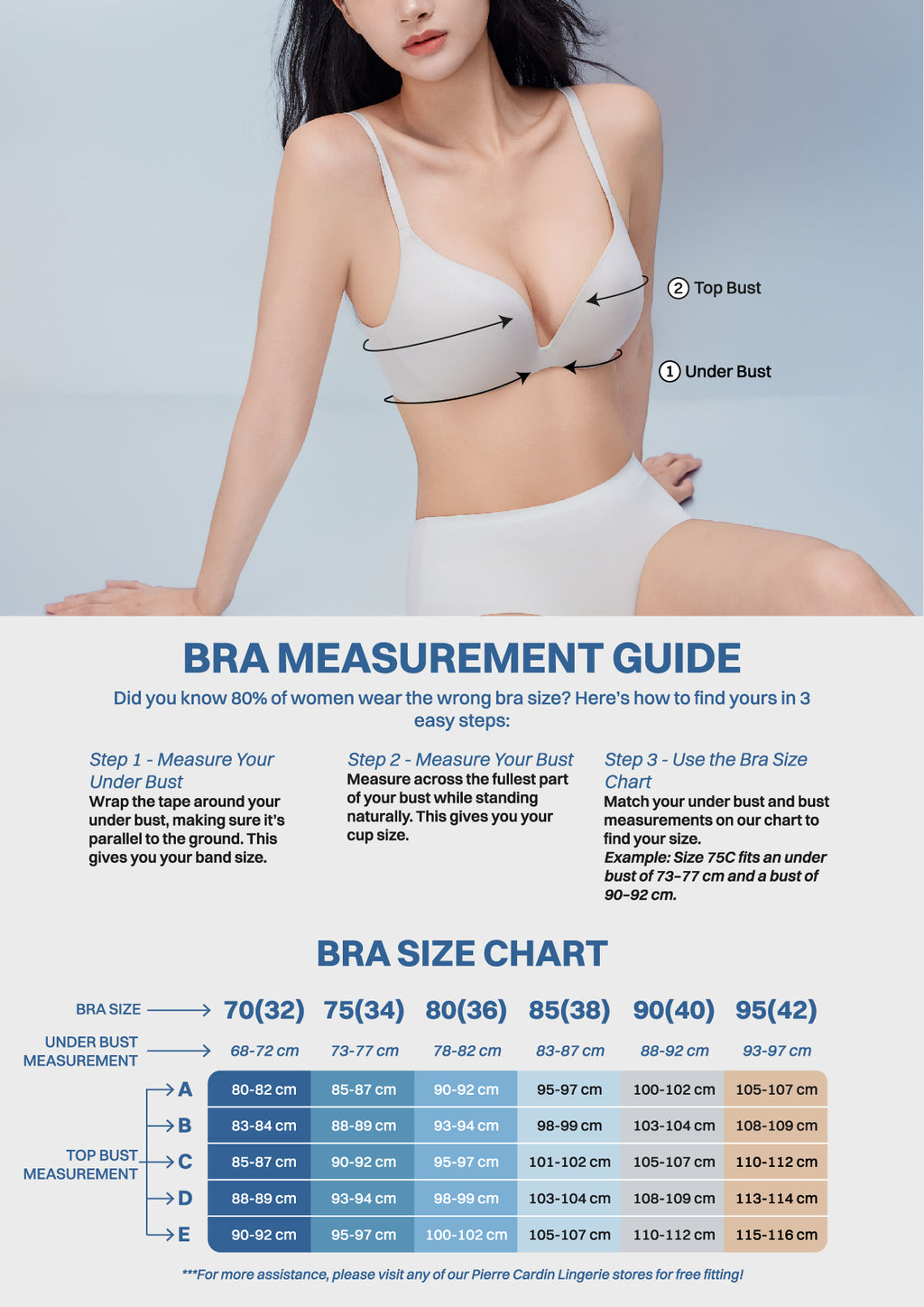 Microfibre Basics Demi Bra (New Color) 609-62418