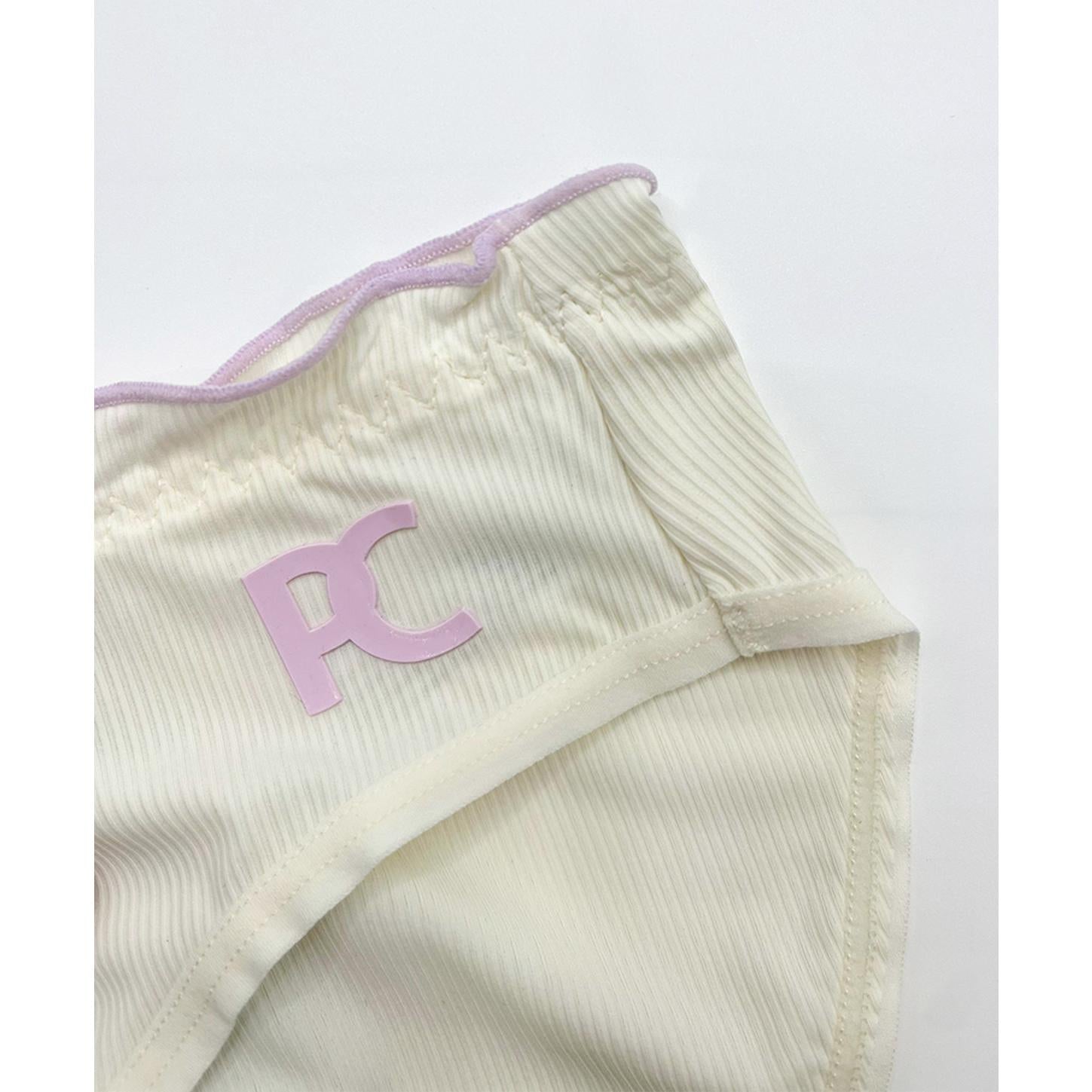 Pierre Cardin 2pcs Pack- Roletta Fleur Ribbed Midi 507-7651C