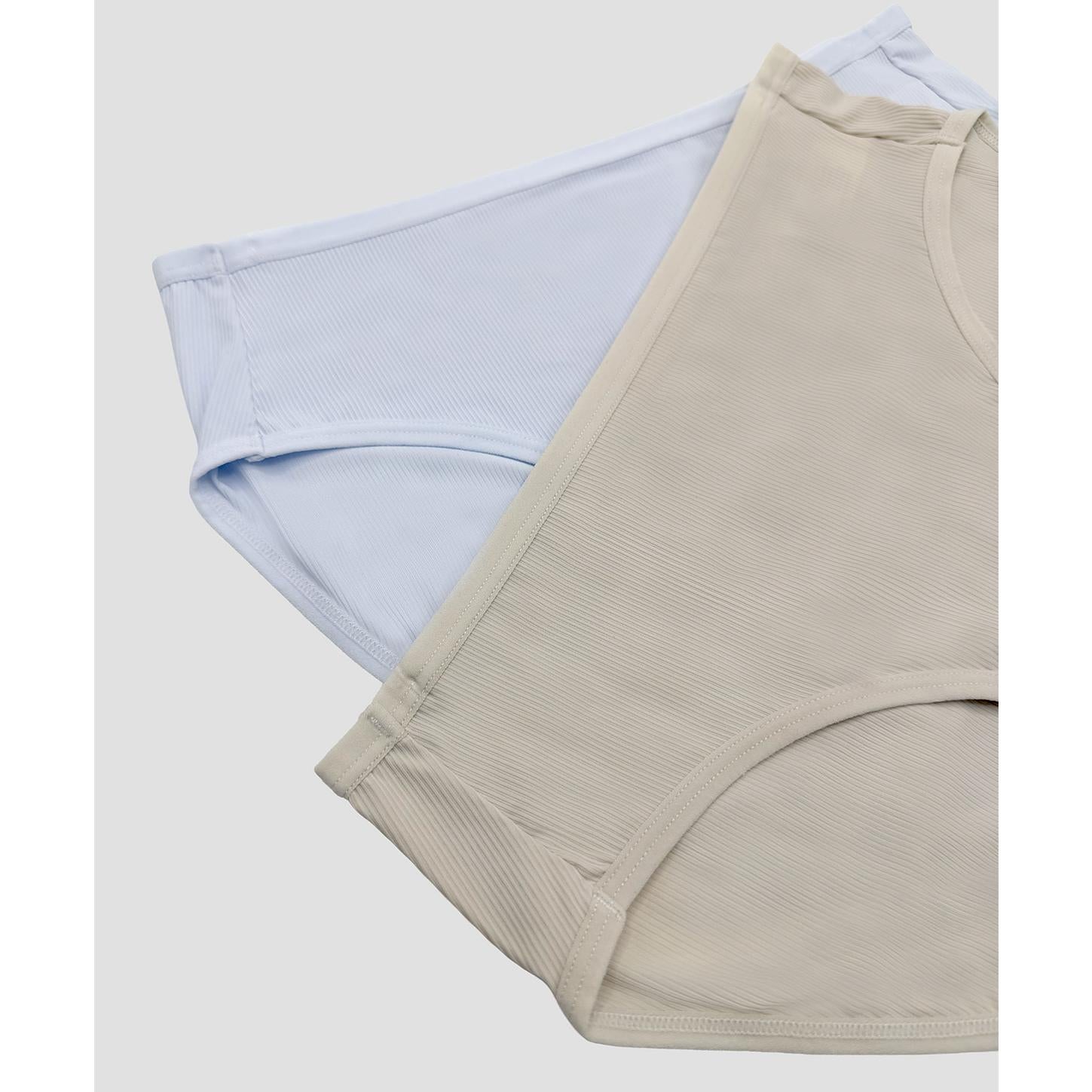 Pierre Cardin 2pcs Pack- Casual Soft Ribbed Midi 507-7648C