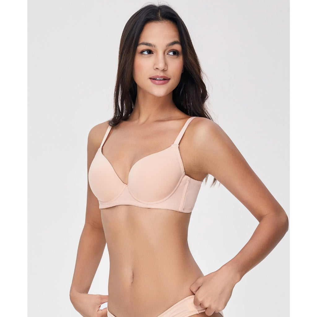 Pierre Cardin Microfibre Basics Push-Up Demi Bra 609-62419
