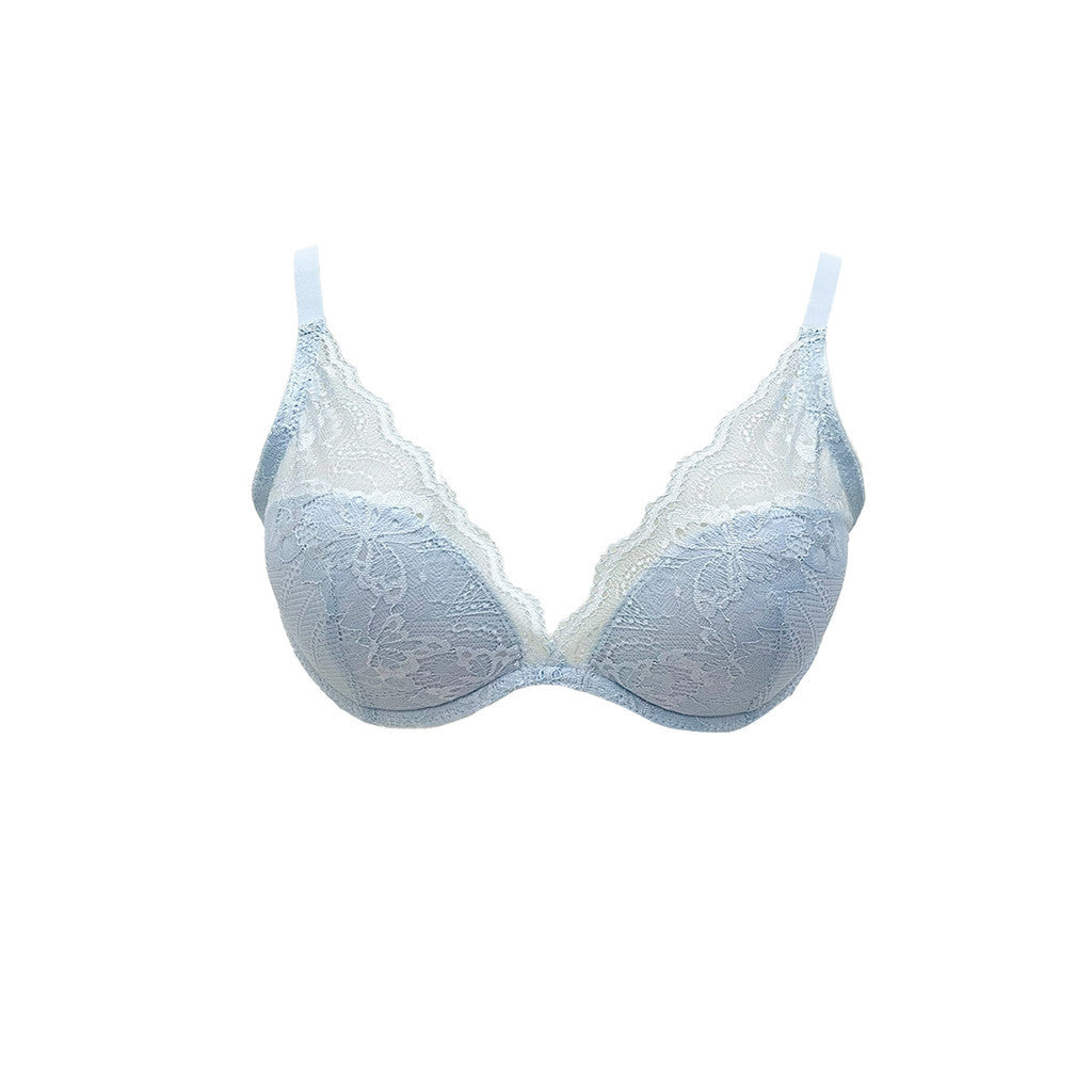 Pierre Cardin Papillon Lace Lightly Padded Plunge Bra 602-62511