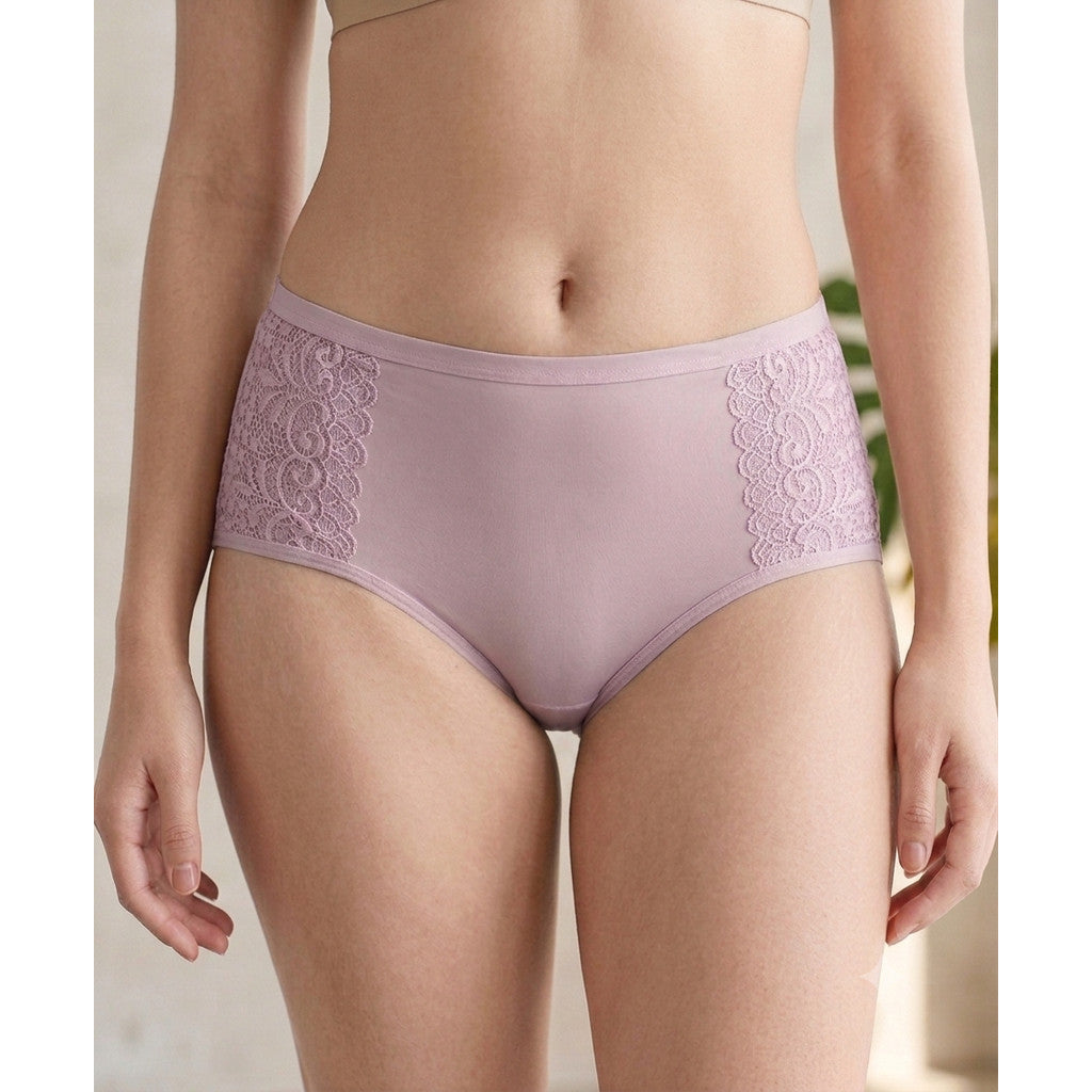 Pierre Cardin Pastel Lace Midi Panty MB5-7718C