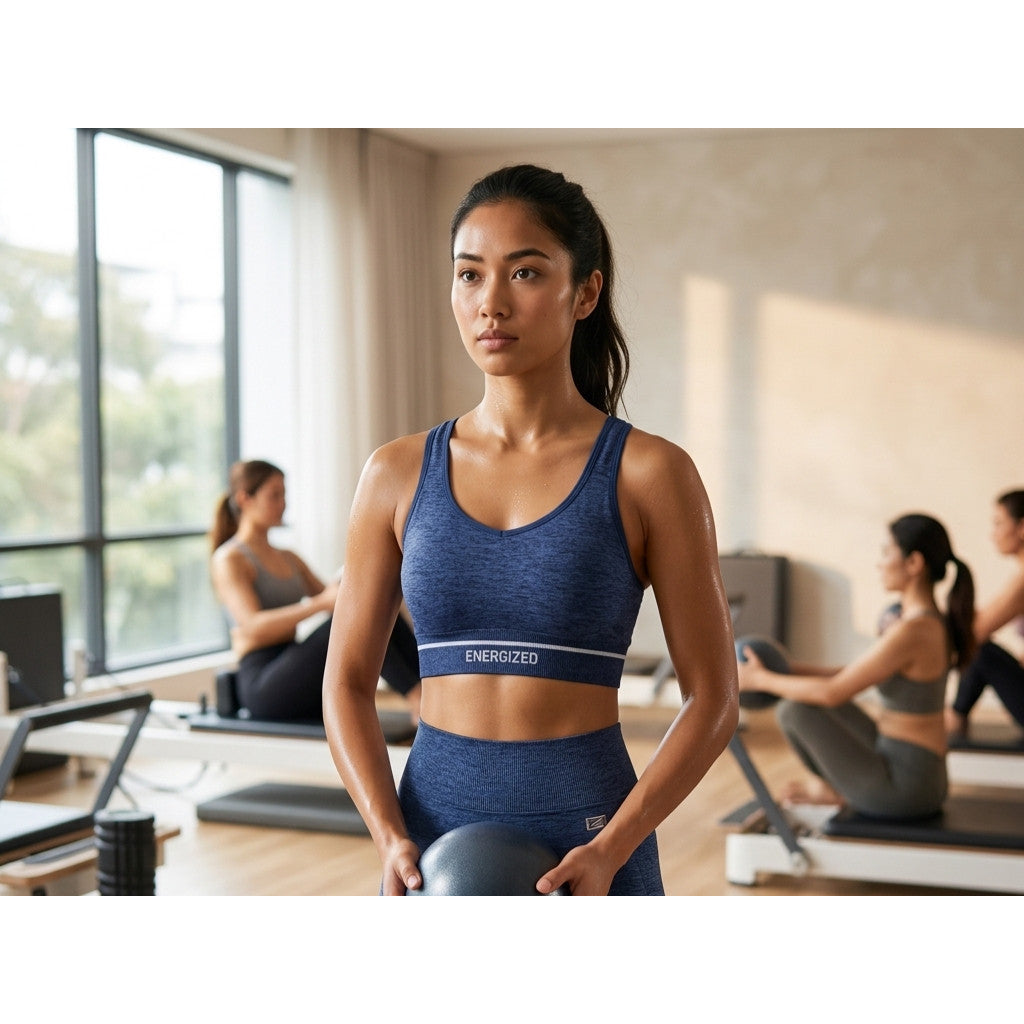 Energized Mini Plus Seamless U-Back Sports Bra with Back-Hook 201-1169S