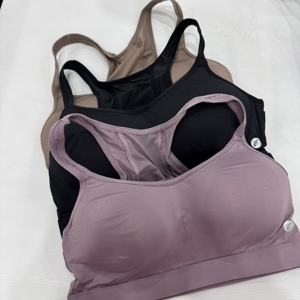 Energized AirFlex Racer-Back Sports Bra with Mesh Panel 201-1174C