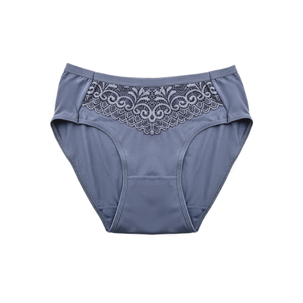 Pierre Cardin Lace Blanc Midi Panty MB5-7769C