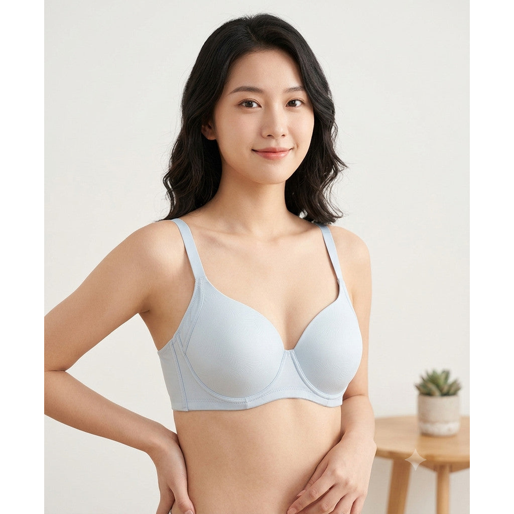 Pierre Cardin Natural Jacquard Full Coverage Bra M69-62576
