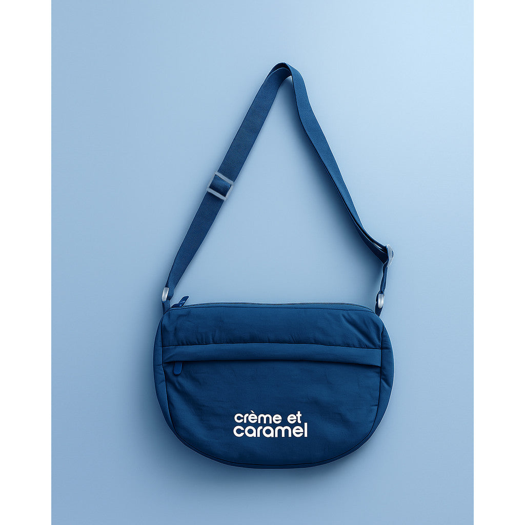 Creme Et Caramel Nylon Sling Bag CC9-1341