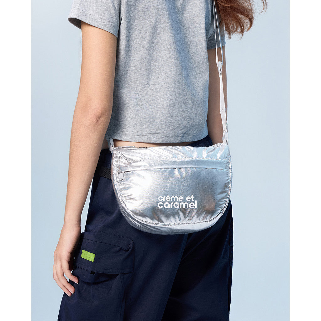 Creme Et Caramel Nylon Sling Bag CC9-1341