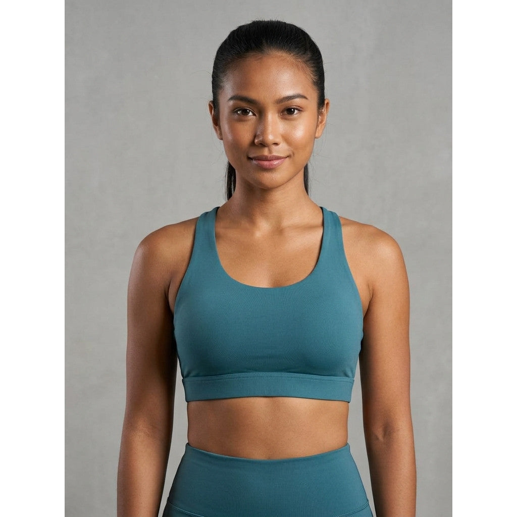 Energized Action Mini Plus Deep Cut Racer-back Sports Bra 20206-3147C