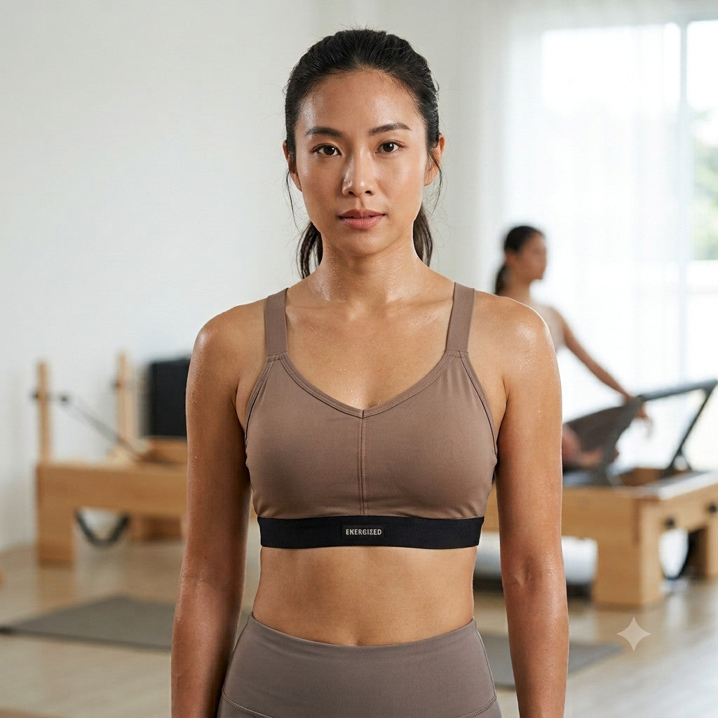 Energized Ritual U-Back Sports Bra with back hook 201-1168C