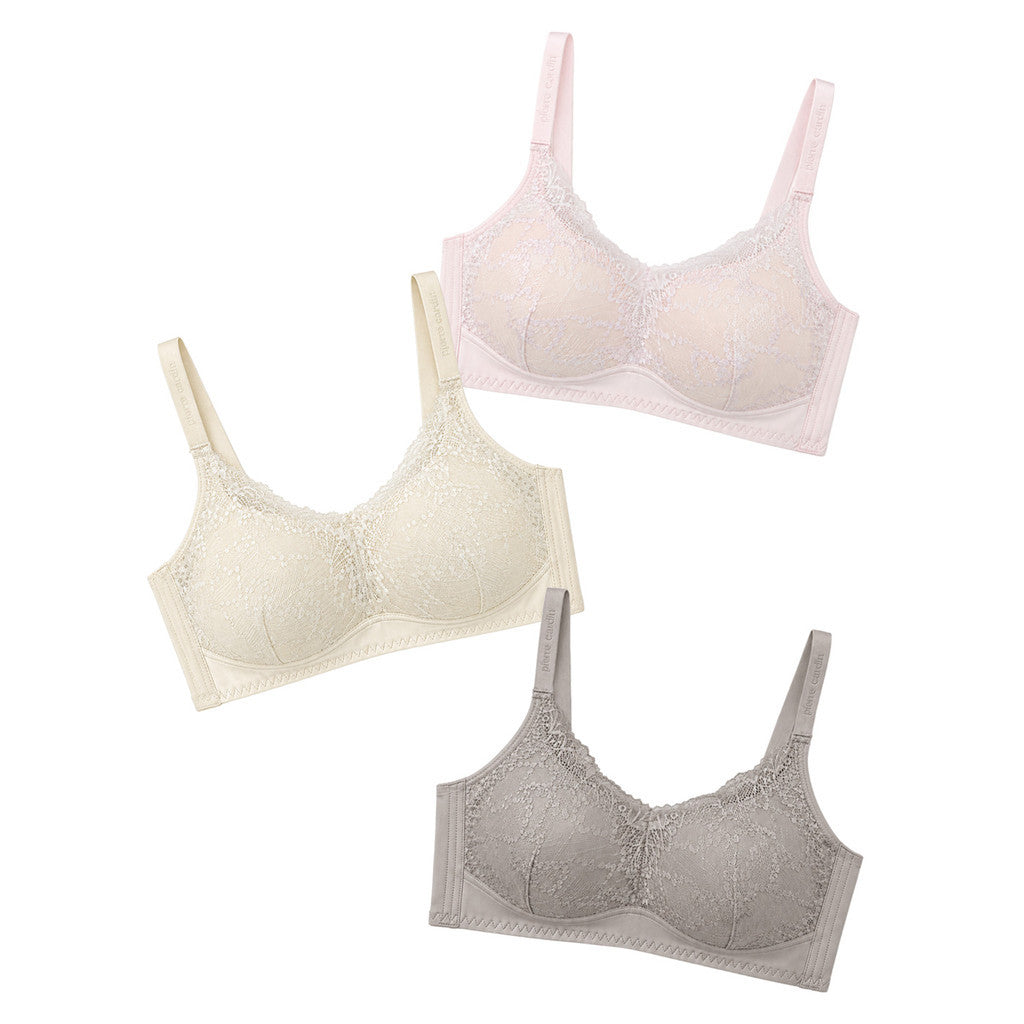 Pierre Cardin Casual Lace Wireless Bra  209-3202B