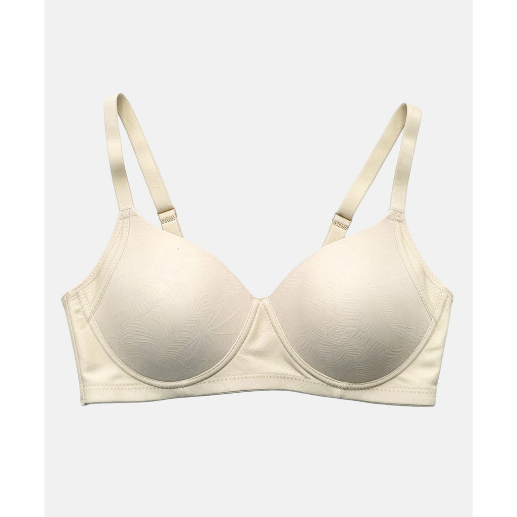 Pierre Cardin Natural Jacquard Wireless Bra M69-62577