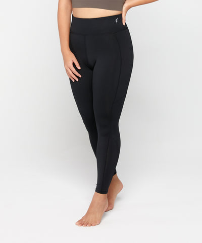 Buy OBSTYLE Petite Waist Expert Series - Solid Color Elastic Brushed Slim  High Waist Leggings《BA6438》 Online | ZALORA Malaysia